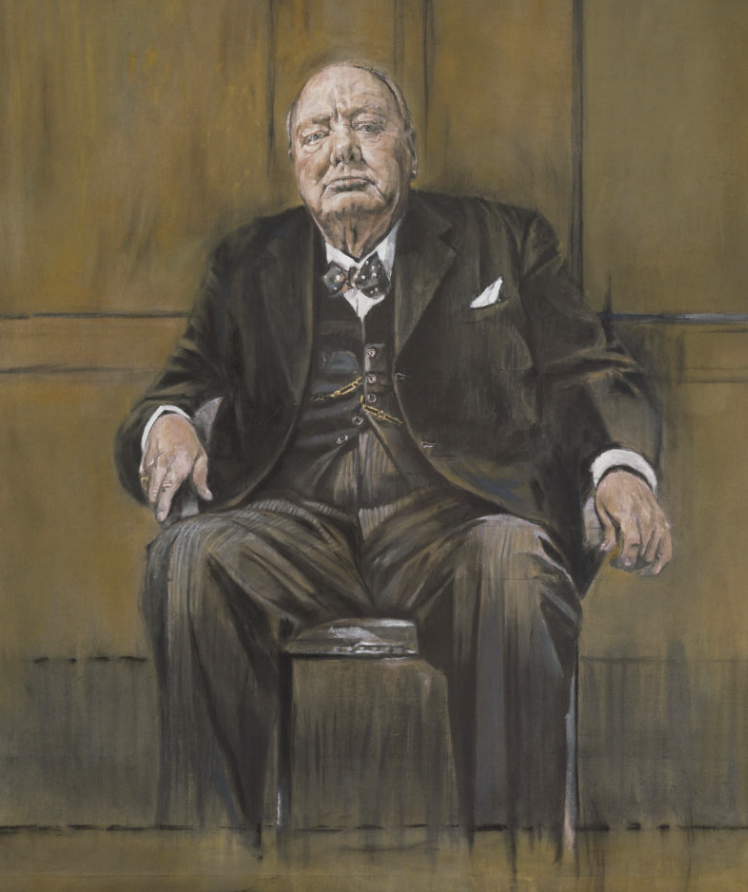 Winston Churchill hated this portrait of his which was done by noted realist Graham Sutherland.